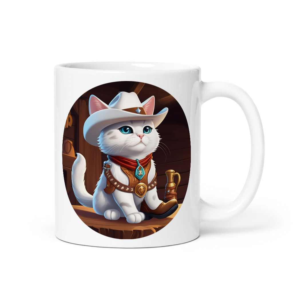 PugMug Custom White Exotic Cat Mug