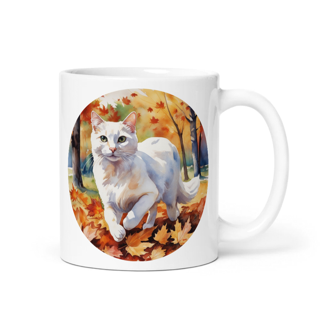 PugMug Custom White Companion Cat Mug