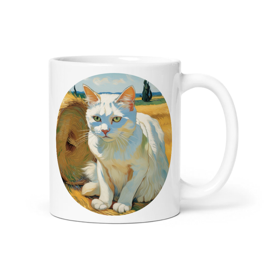 PugMug Custom White Companion Cat Mug