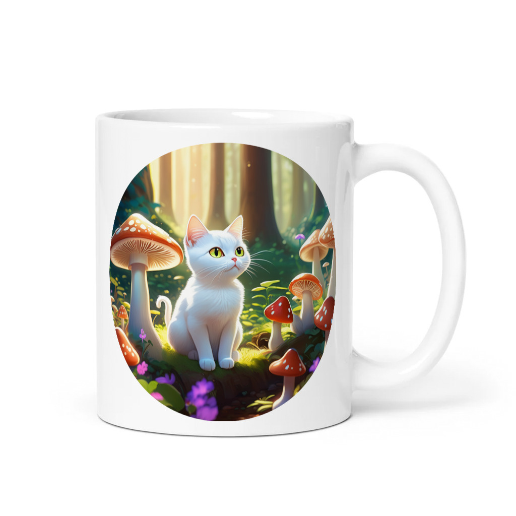 PugMug Custom White Companion Cat Mug