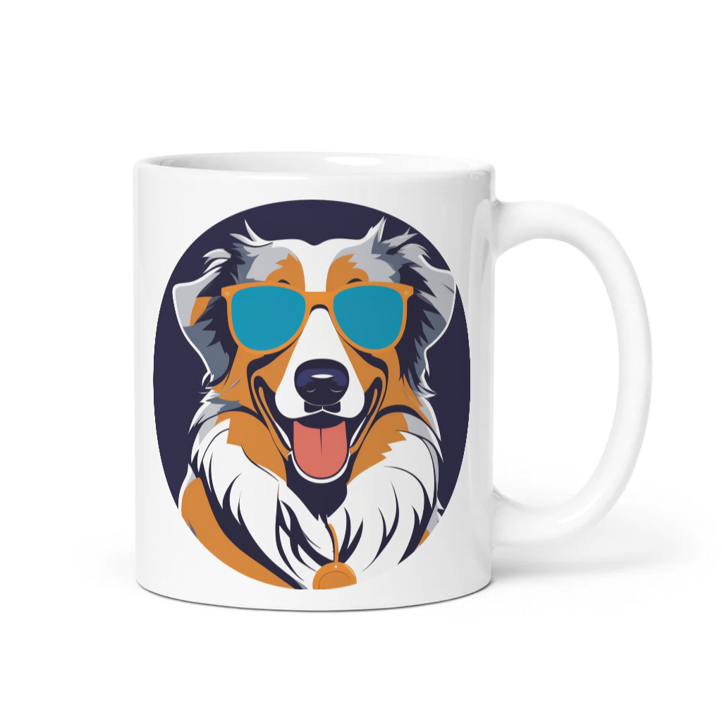 PugMug Custom Australian Shepherd Dog Mug