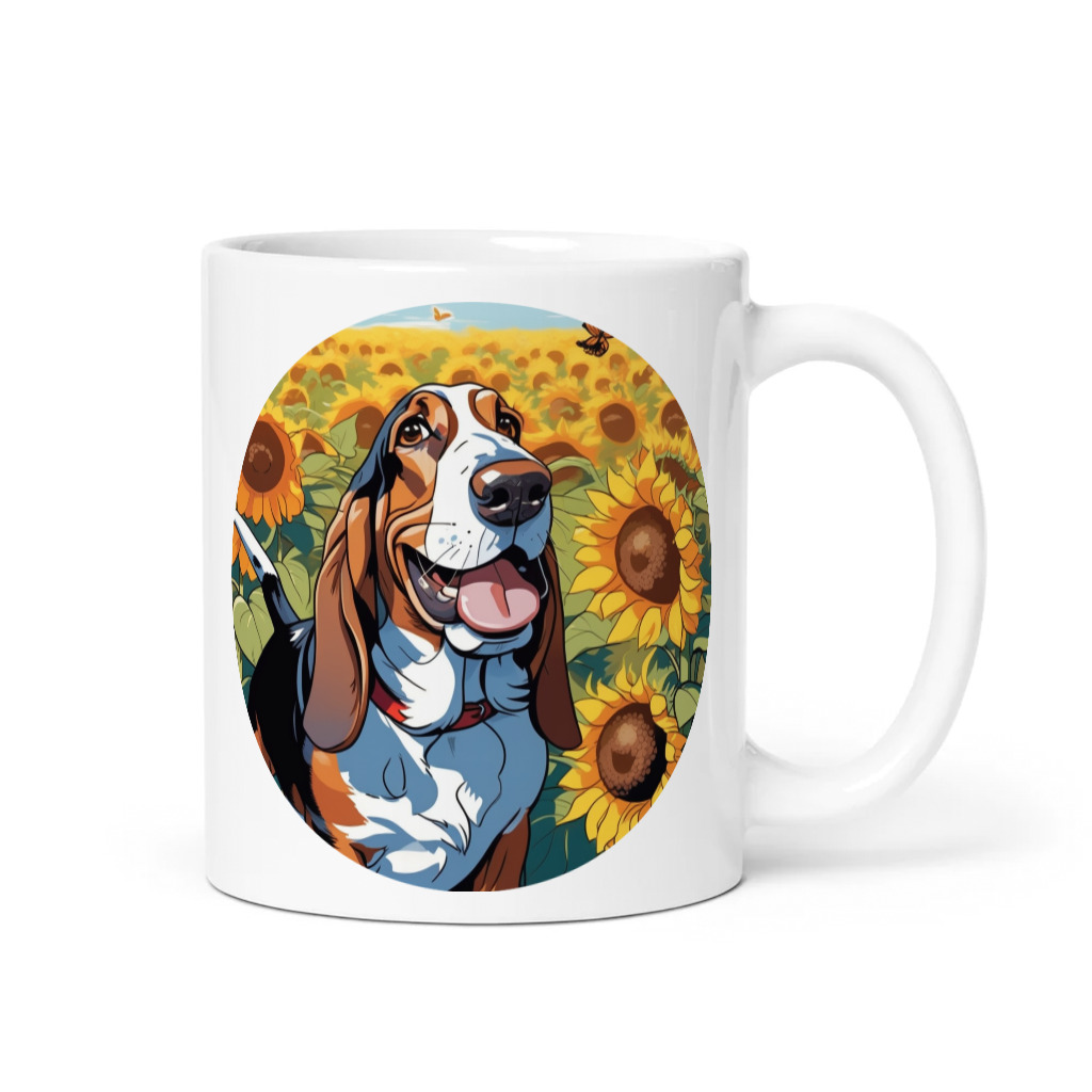 PugMug Custom Basset Hound Mug