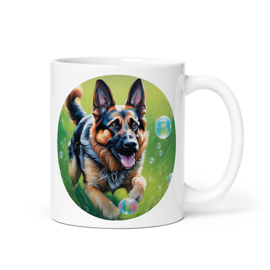 PugMug Custom German Shepherd Dog Mug