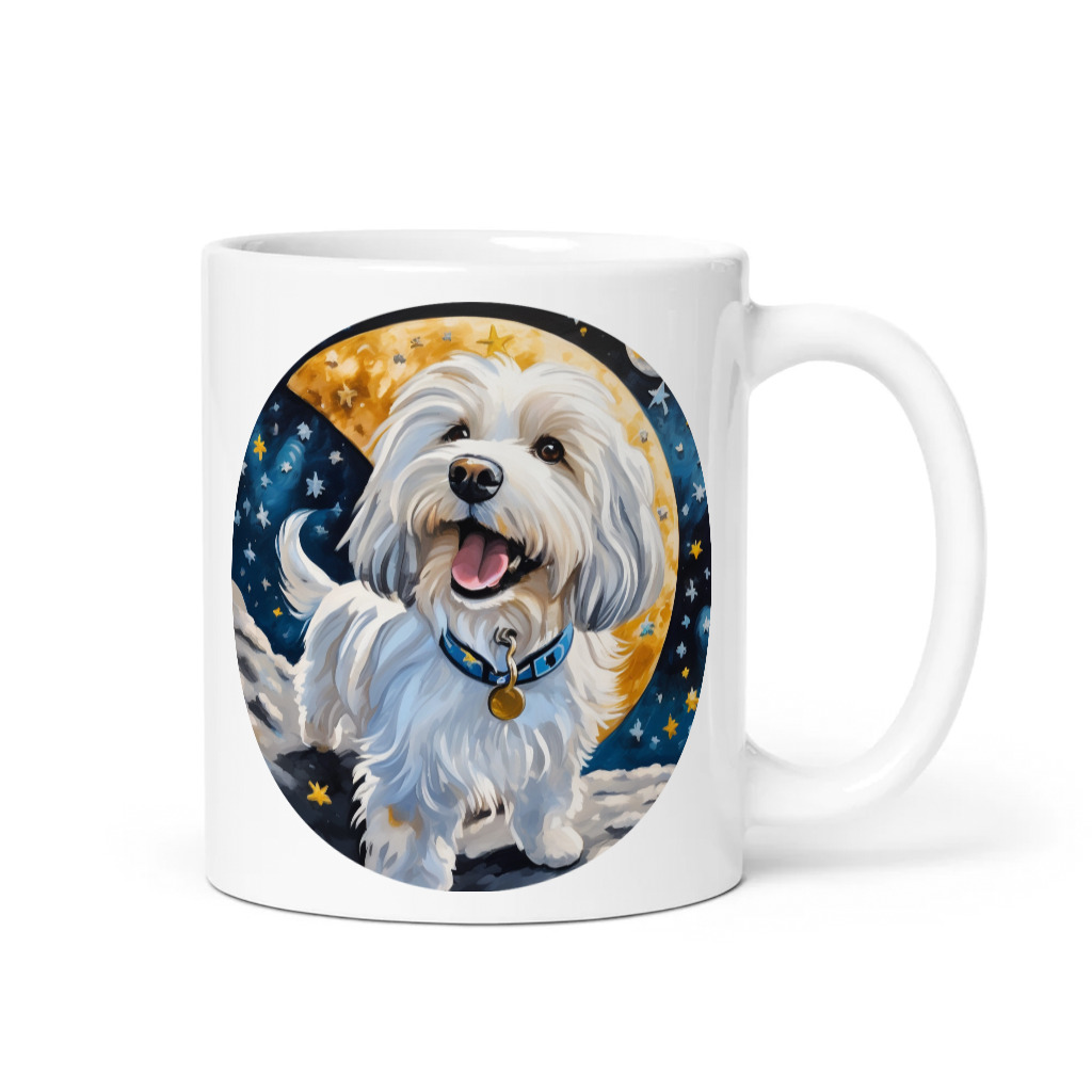 PugMug Custom White Havanese Dog Mug