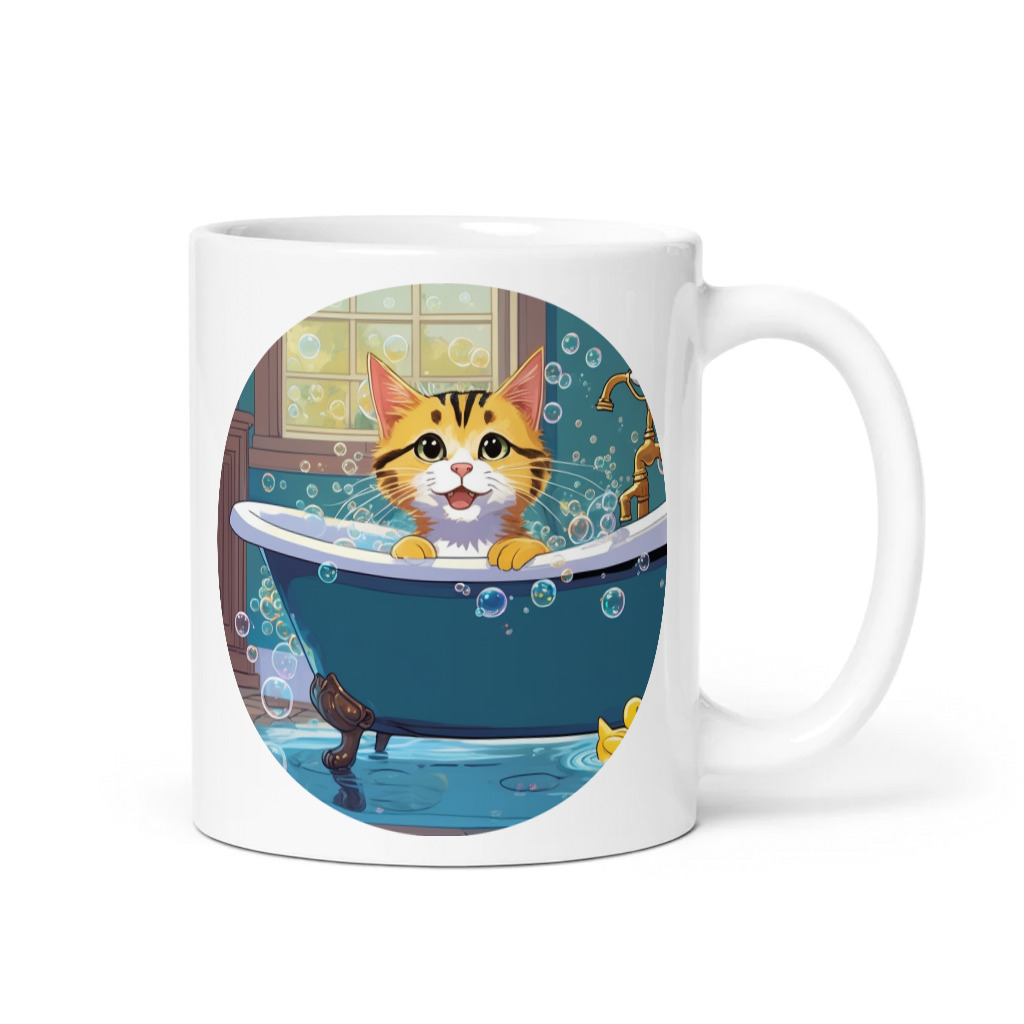 PugMug Custom Tabby Companion Cat Mug