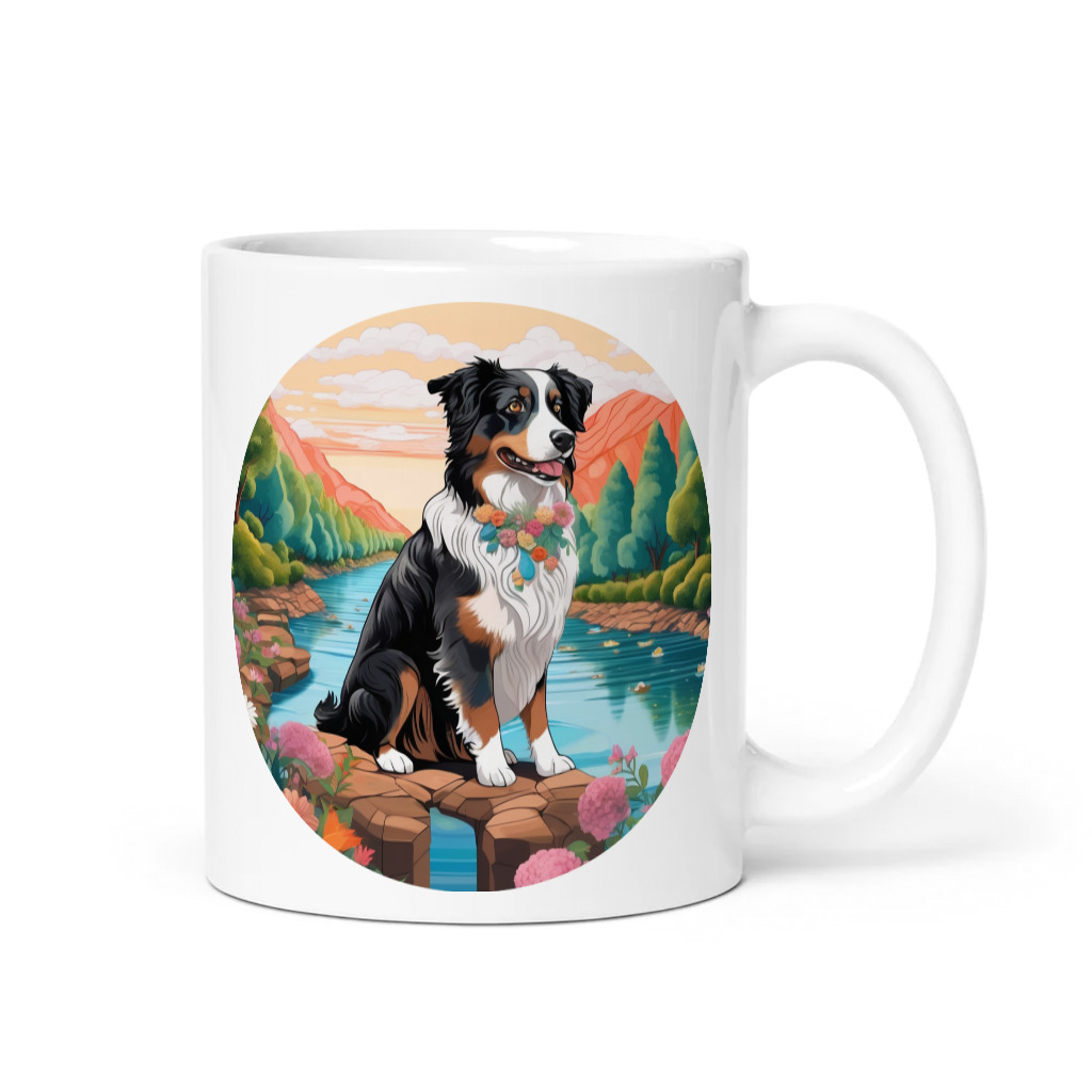 PugMug Custom Australian Shepherd Dog Mug
