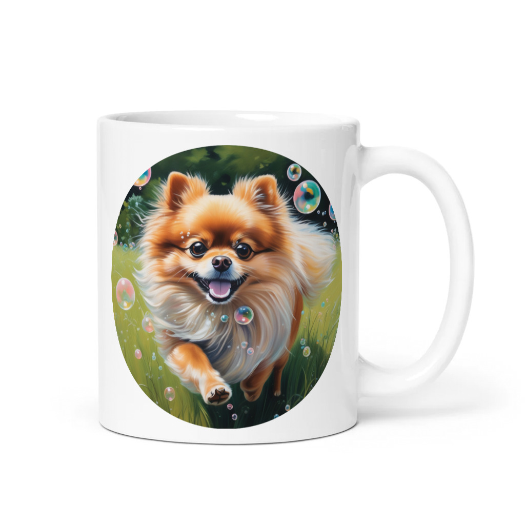 PugMug Custom Tan Pomeranian Mug