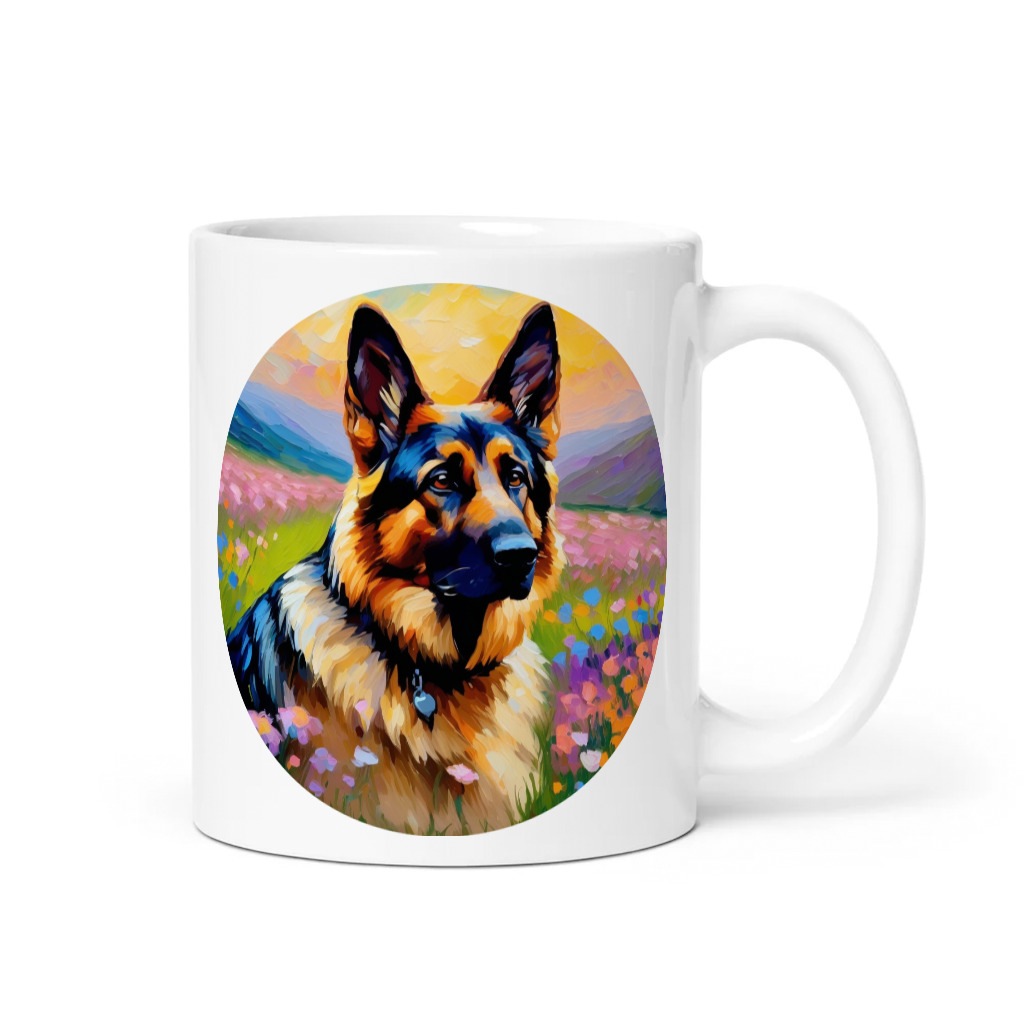 PugMug Custom German Shepherd Dog Mug