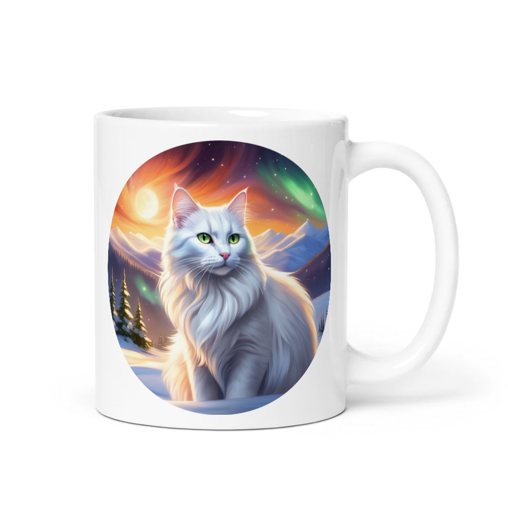 PugMug Custom White Companion Cat Mug