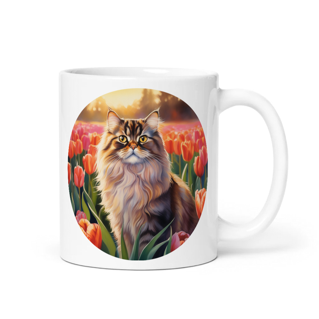 PugMug Custom Tabby Persian Cat Mug