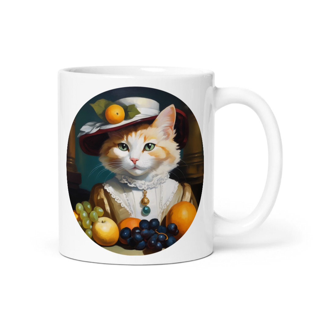 PugMug Custom White Companion Cat Mug