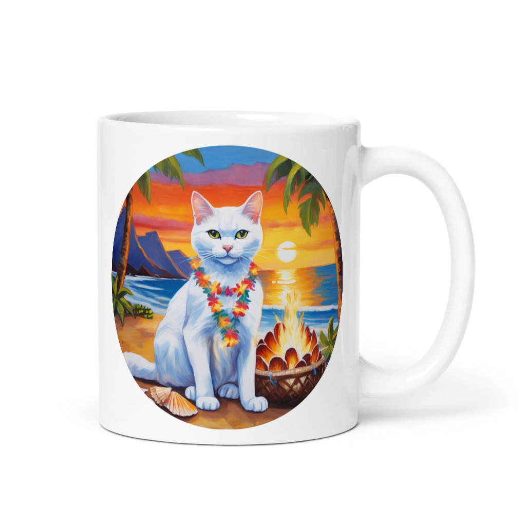 PugMug Custom White Companion Cat Mug