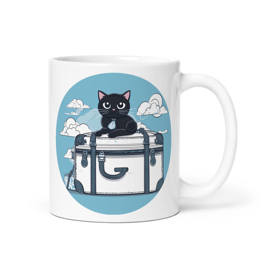 PugMug Custom Black Exotic Cat Mug