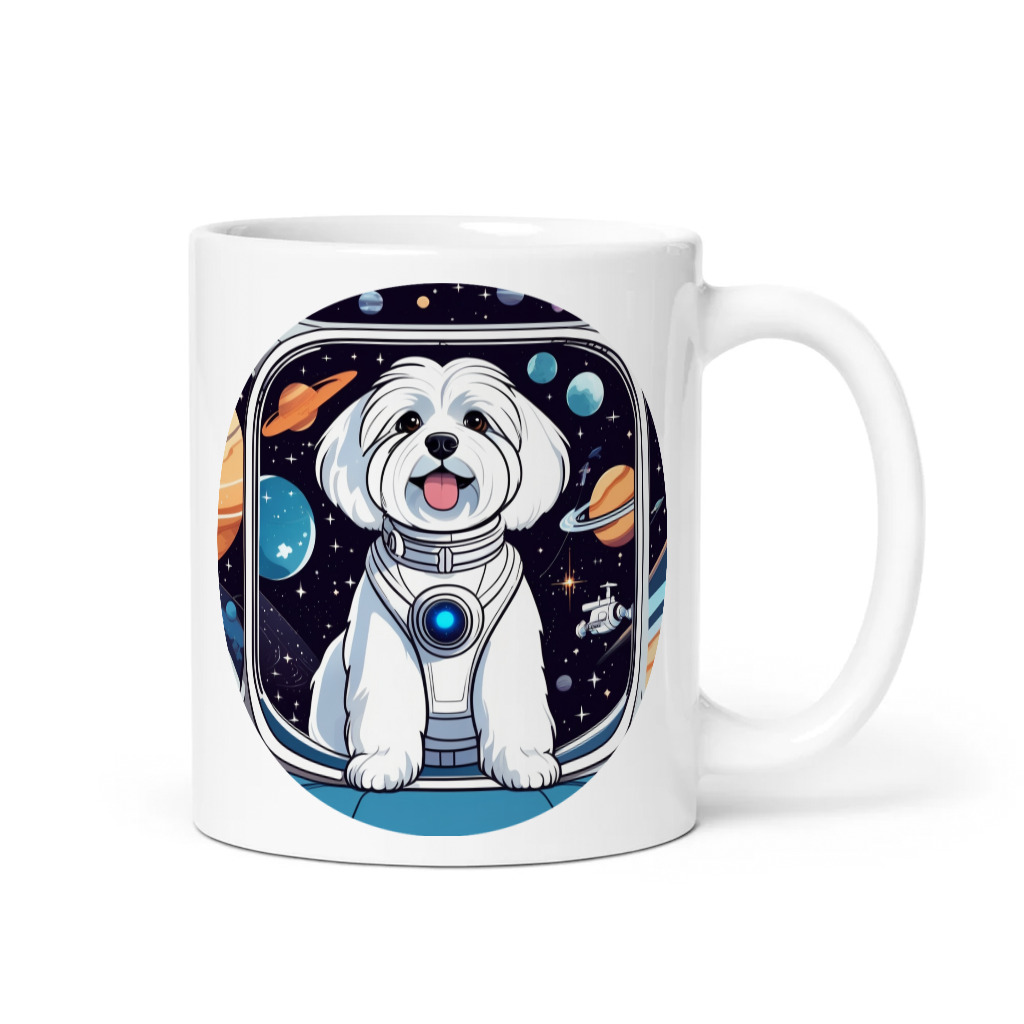 PugMug Custom White Havanese Dog Mug