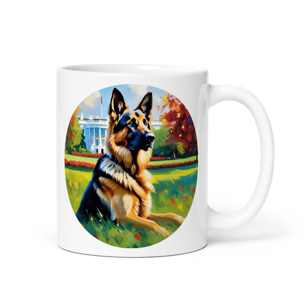 PugMug Custom German Shepherd Dog Mug