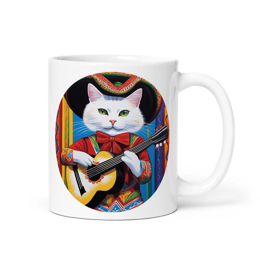 PugMug Custom White Companion Cat Mug