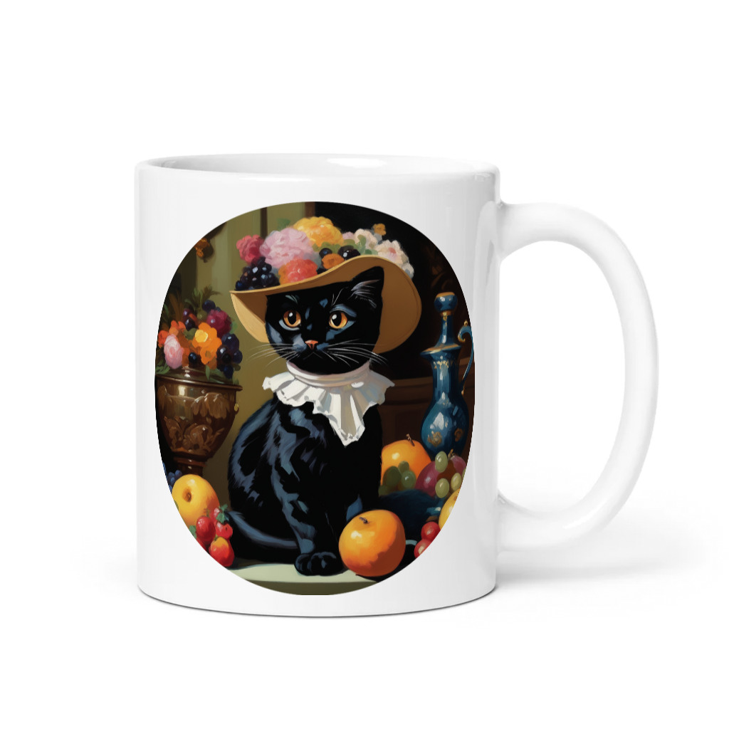 PugMug Custom Black Exotic Cat Mug