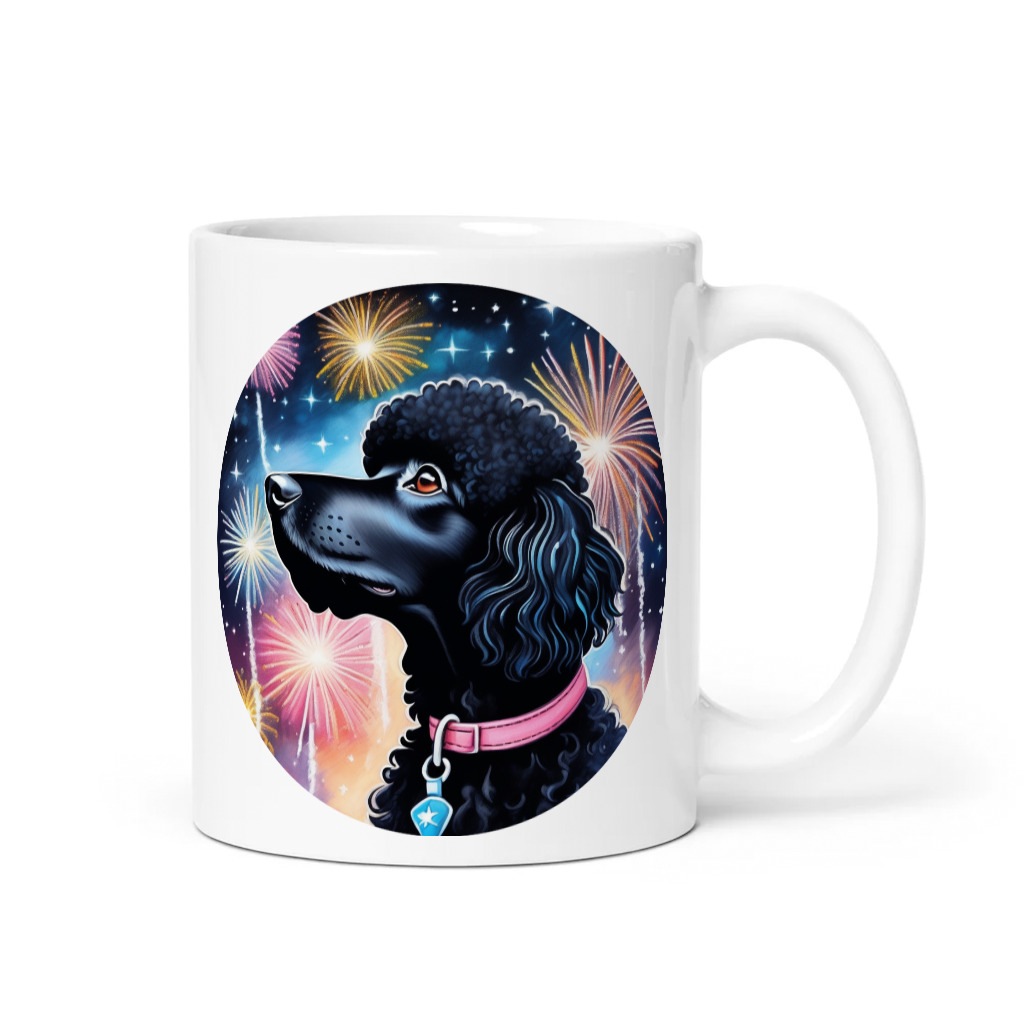 PugMug Custom Black Poodle Mug