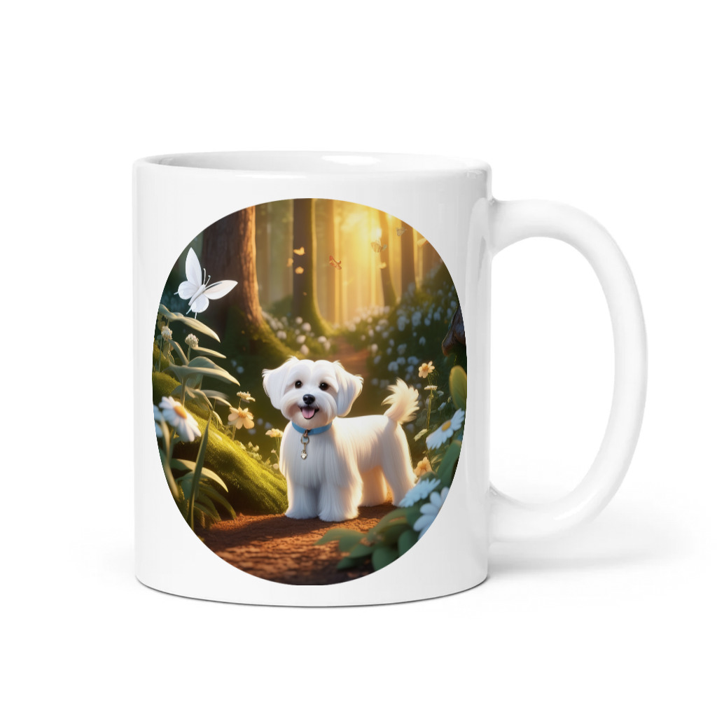 PugMug Custom White Havanese Dog Mug