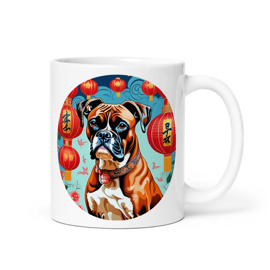 PugMug Custom Boxer Dog Mug