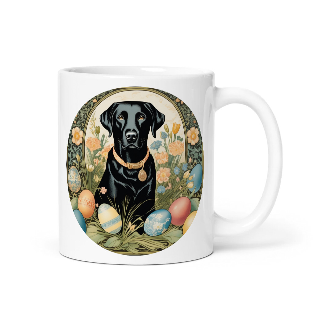 PugMug Custom Black Labrador Retriever Mug