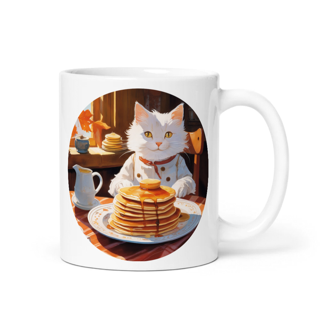 PugMug Custom White Companion Cat Mug