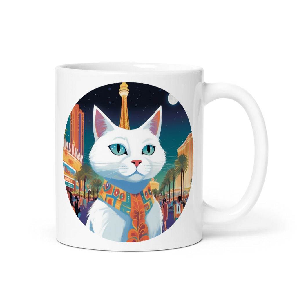 PugMug Custom White Companion Cat Mug