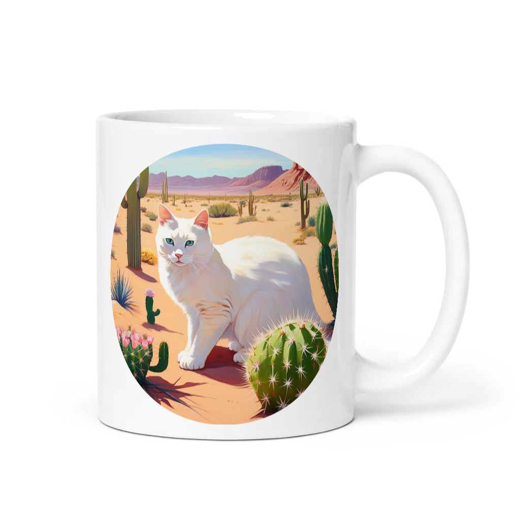 PugMug Custom White Companion Cat Mug