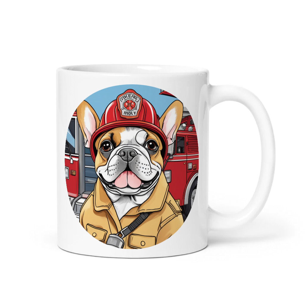 PugMug Custom Tan French Bulldog Mug
