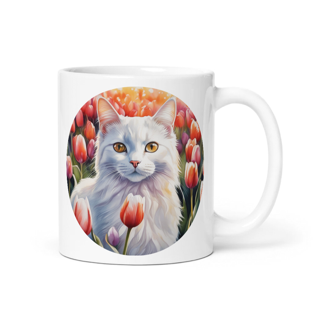 PugMug Custom White Companion Cat Mug