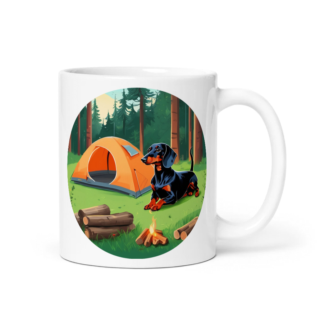 PugMug Custom Black Dachshund Mug