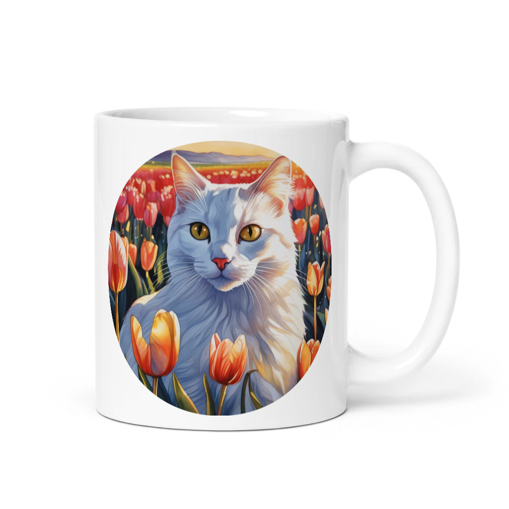 PugMug Custom White Companion Cat Mug