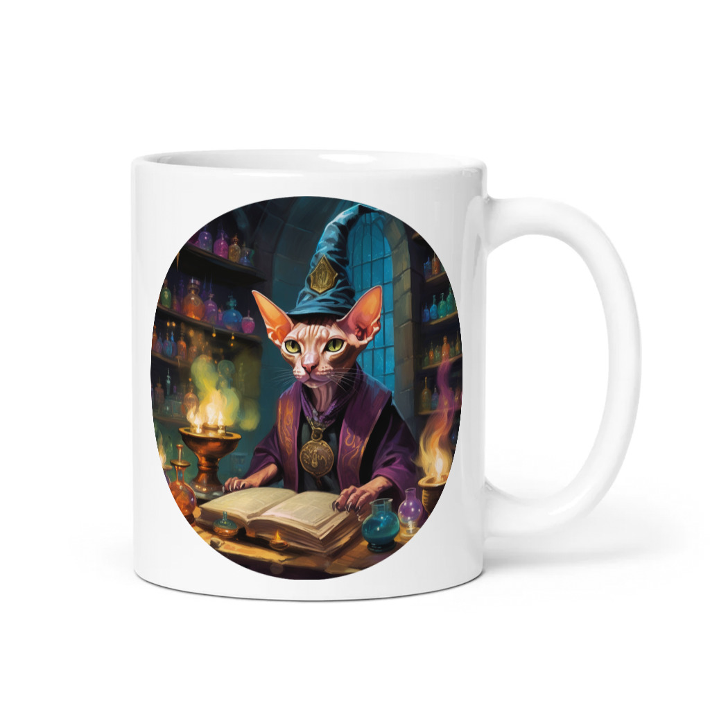 PugMug Custom Tabby Sphynx Cat Mug