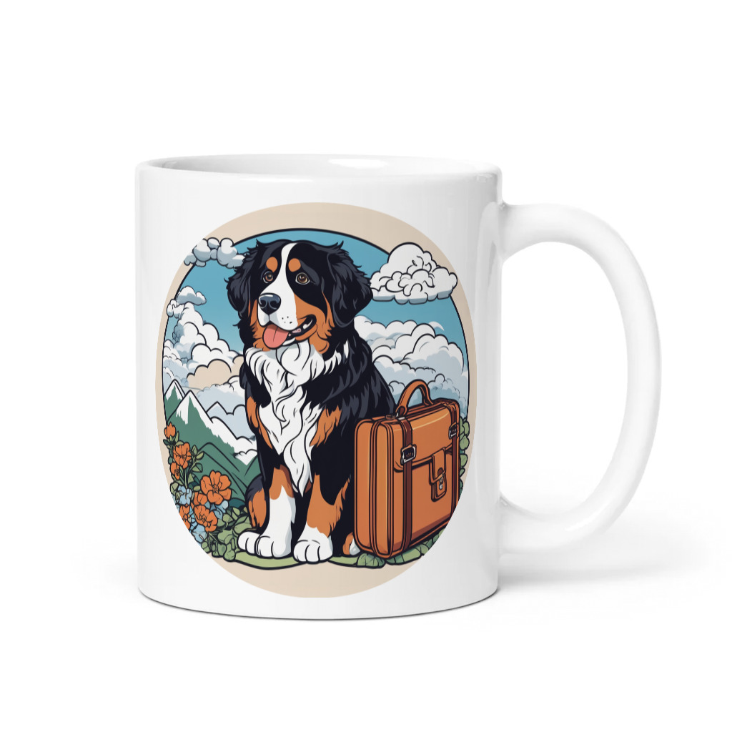 PugMug Custom Bernese Mountain Dog Mug