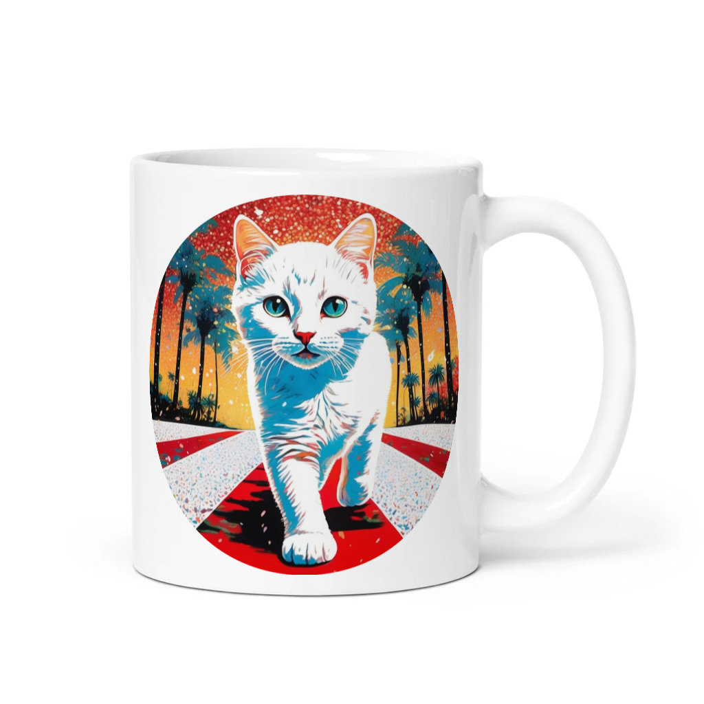 PugMug Custom White Companion Cat Mug