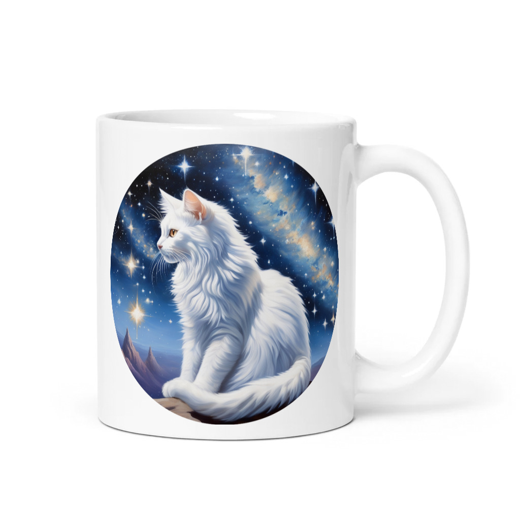 PugMug Custom White Companion Cat Mug