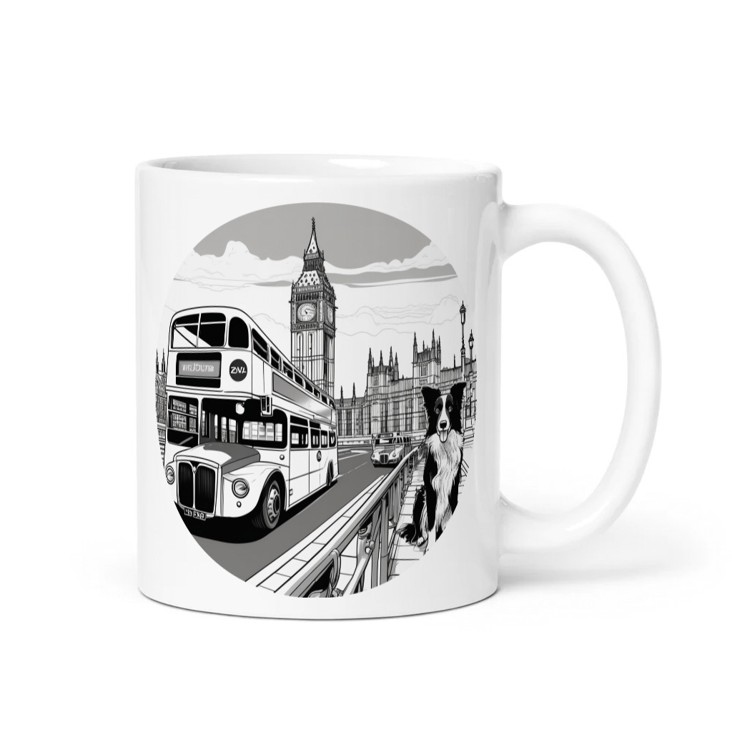 PugMug Custom Border Collie Mug