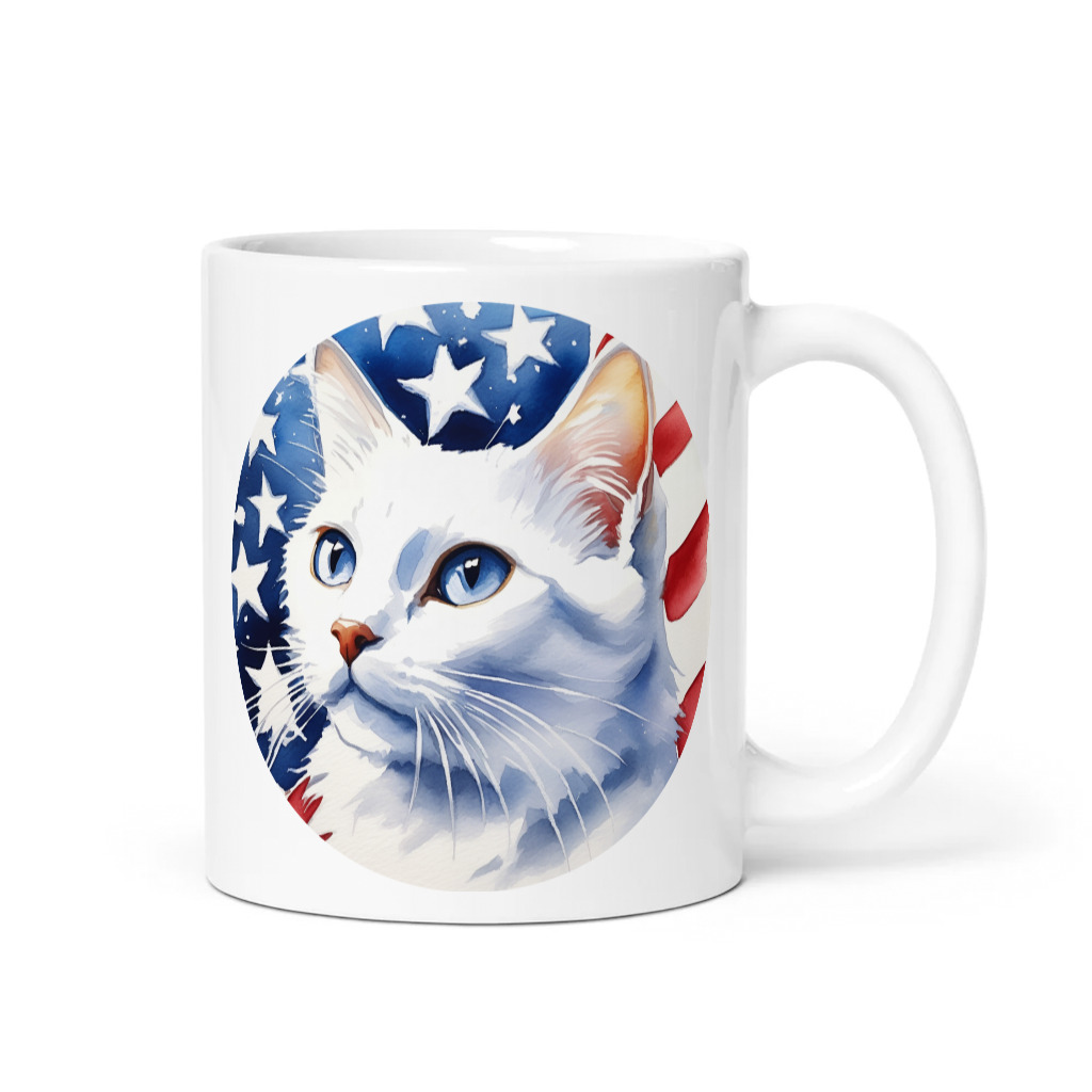 PugMug Custom White Companion Cat Mug