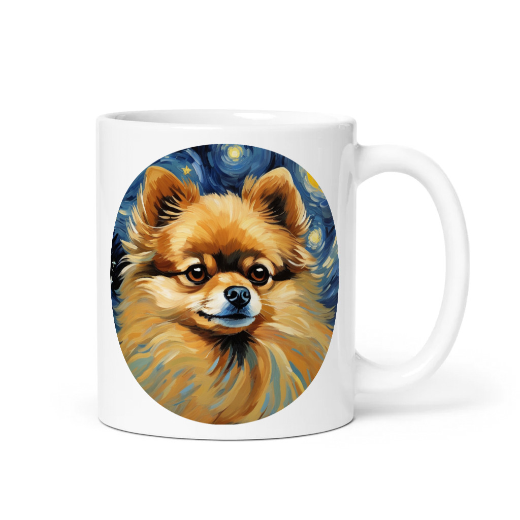 PugMug Custom Tan Pomeranian Mug