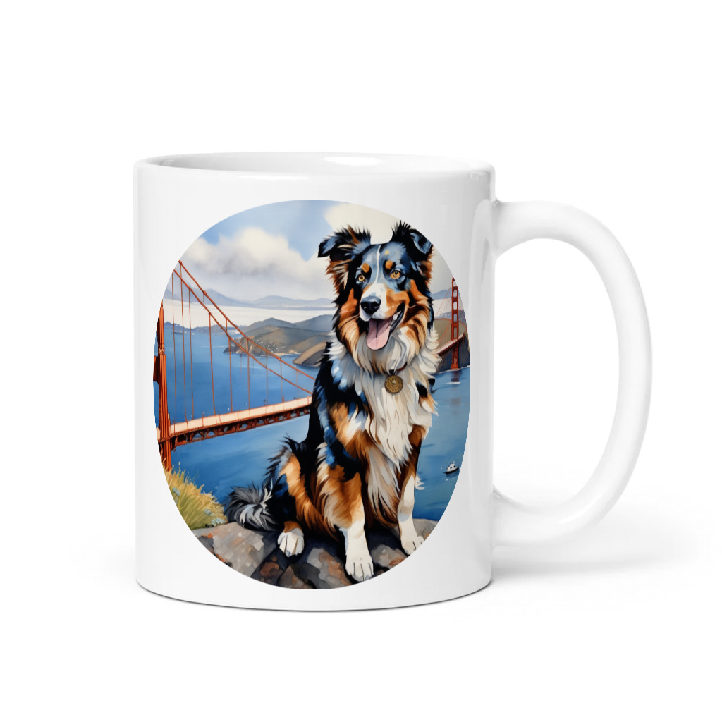 PugMug Custom Australian Shepherd Dog Mug