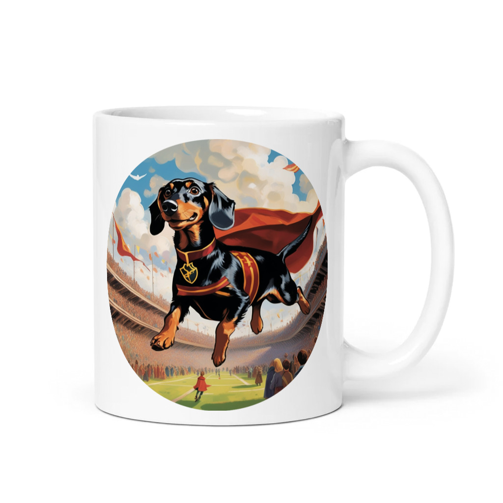 PugMug Custom Black Dachshund Mug