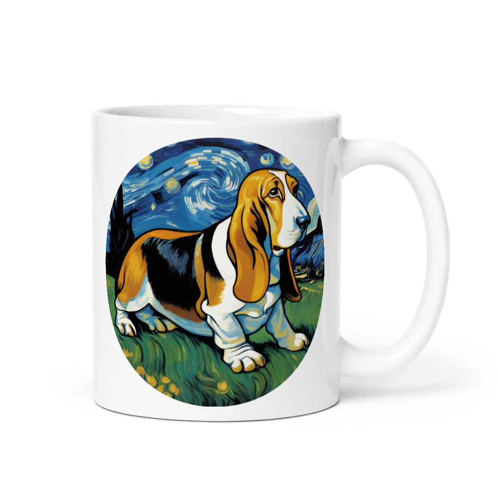 PugMug Custom Basset Hound Mug