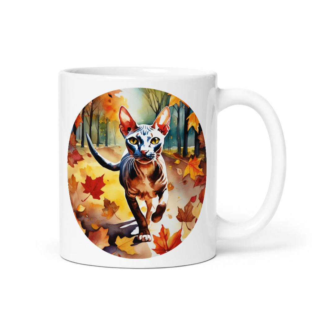 PugMug Custom Tabby Sphynx Cat Mug