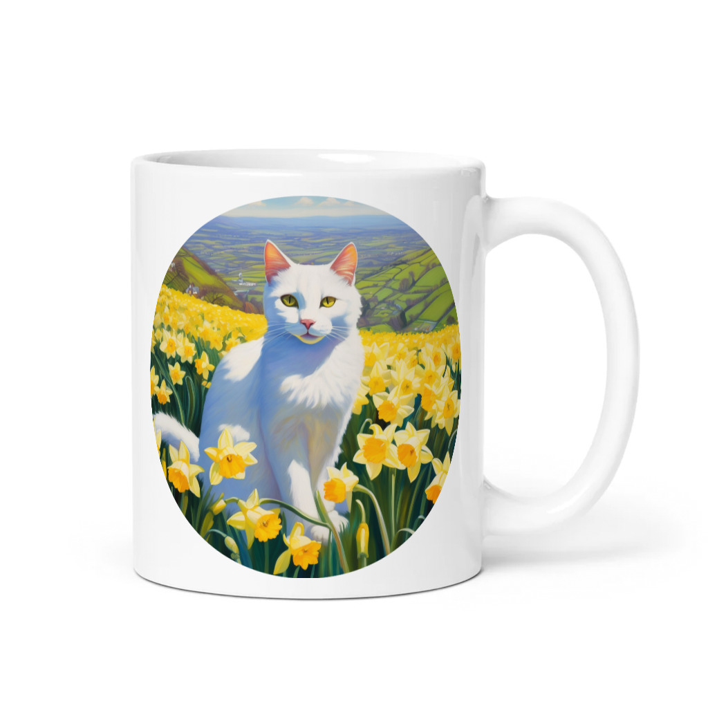 PugMug Custom White Companion Cat Mug