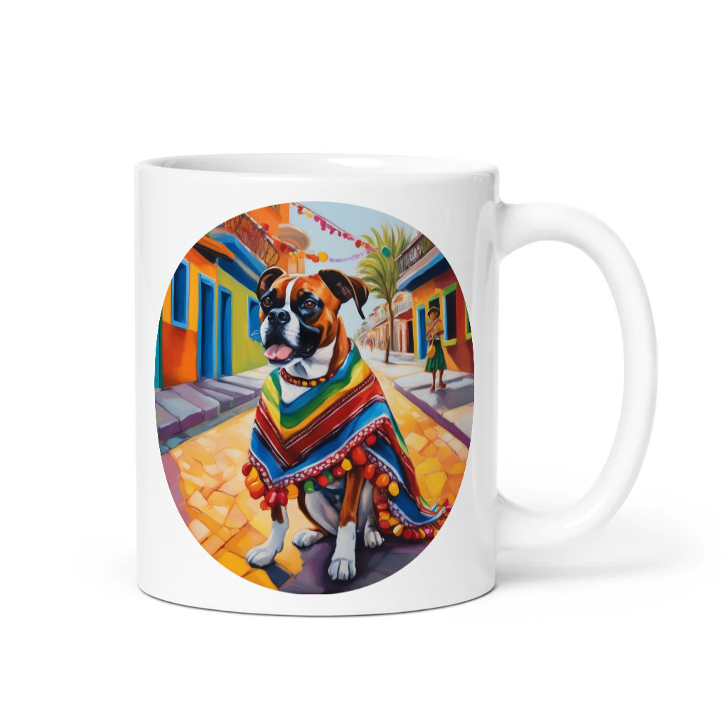 PugMug Custom Boxer Dog Mug