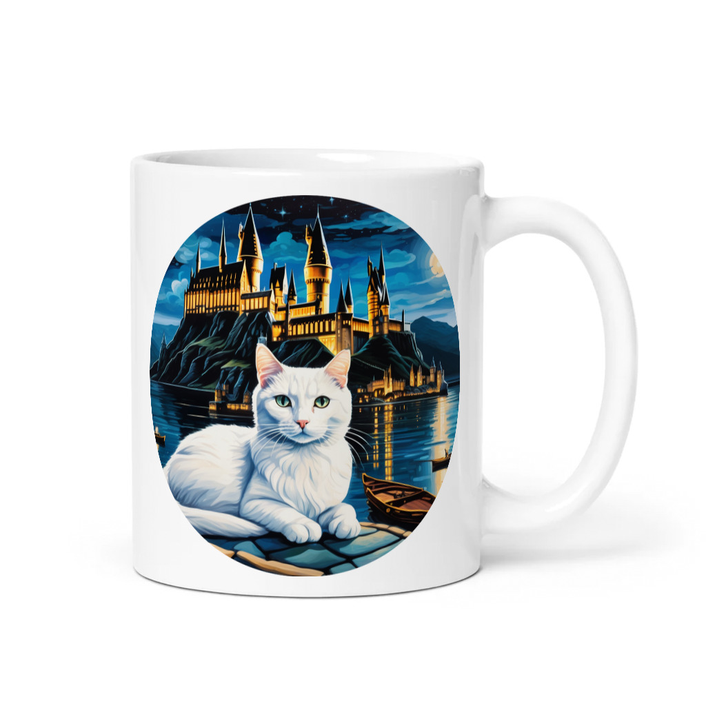 PugMug Custom White Companion Cat Mug