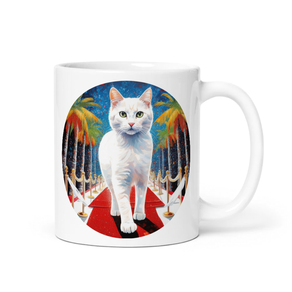 PugMug Custom White Companion Cat Mug