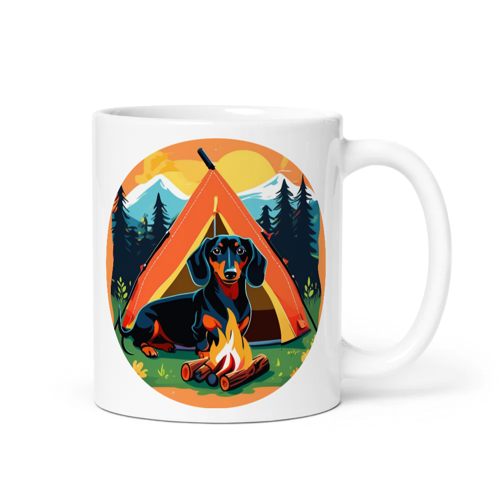 PugMug Custom Black Dachshund Mug