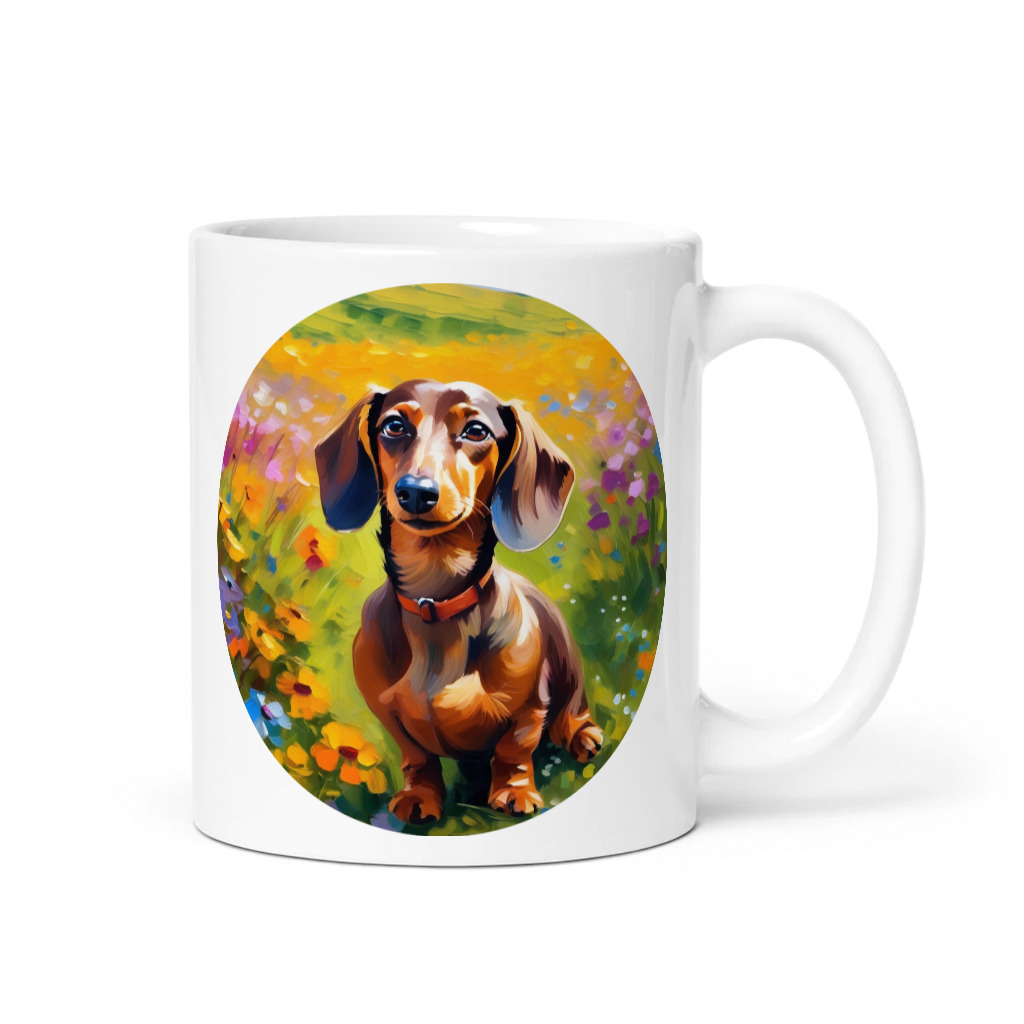 PugMug Custom Tan Dachshund Mug