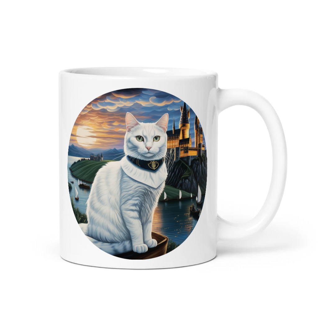 PugMug Custom White Companion Cat Mug